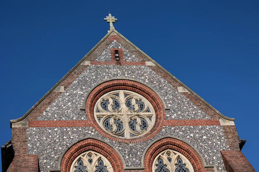 Church exterior — funeral live streaming UK